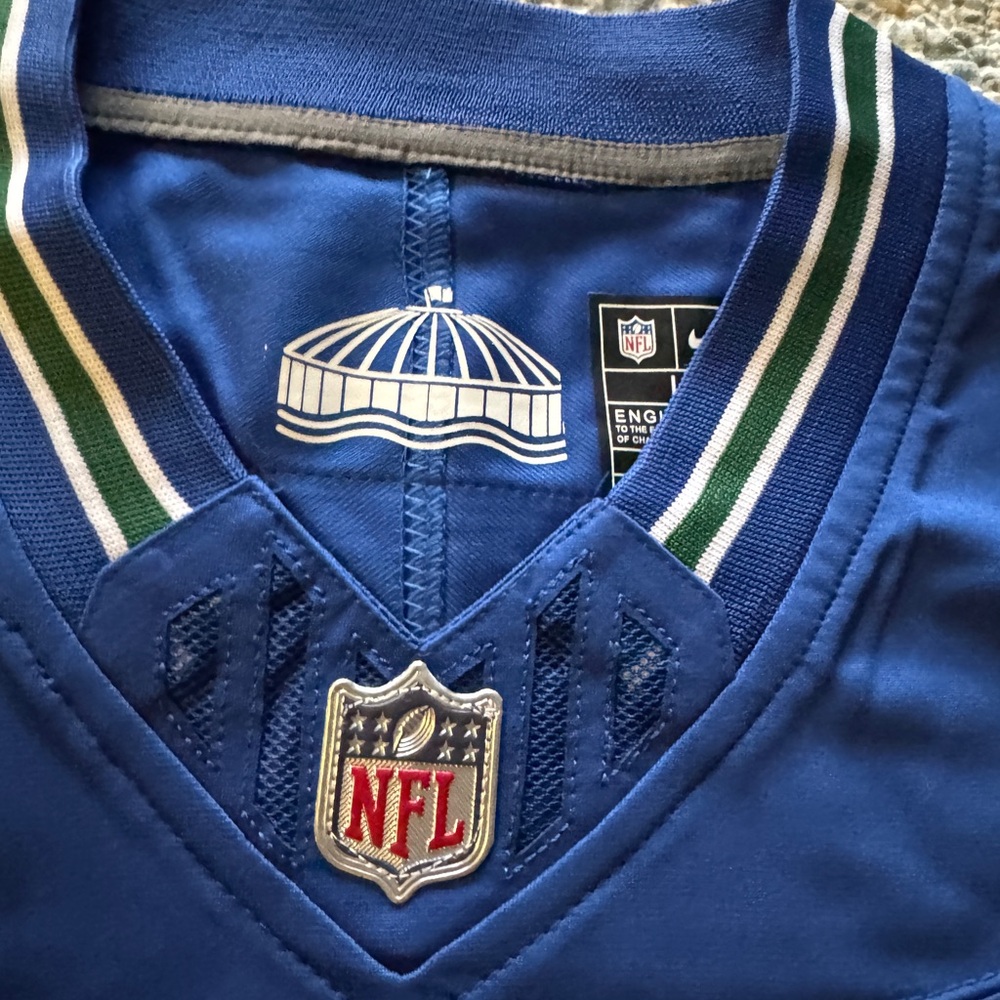 Jaxon Smith-Njigba Seattle Seahawks Stitched Jersey Size Large - Picture 3 of 5